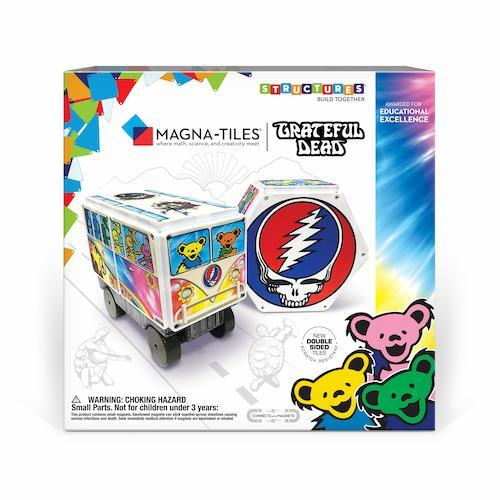 Grateful Dead Tour Bus Magna Tile Structure Set Box